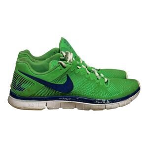 Nike Free 3.0 Men's Running Shoes Green Blue Size 13 Lightweight Trainers